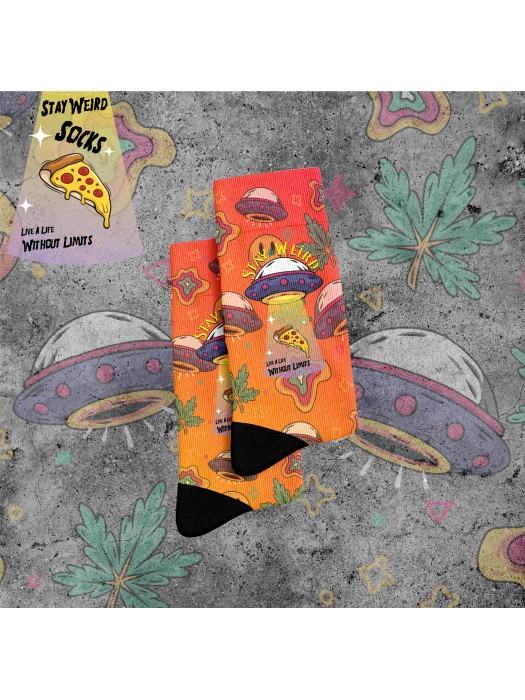 Чорапи Stay Weird - Live A Life Without Limits